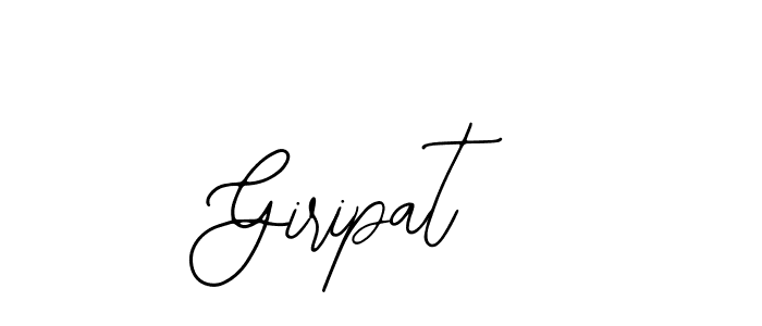 You should practise on your own different ways (Bearetta-2O07w) to write your name (Giripat) in signature. don't let someone else do it for you. Giripat signature style 12 images and pictures png