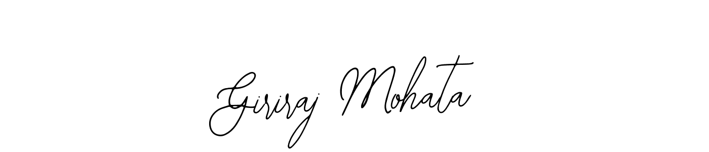 Design your own signature with our free online signature maker. With this signature software, you can create a handwritten (Bearetta-2O07w) signature for name Giriraj Mohata. Giriraj Mohata signature style 12 images and pictures png