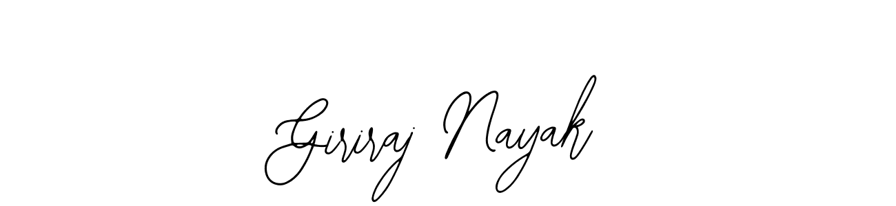 Design your own signature with our free online signature maker. With this signature software, you can create a handwritten (Bearetta-2O07w) signature for name Giriraj Nayak. Giriraj Nayak signature style 12 images and pictures png