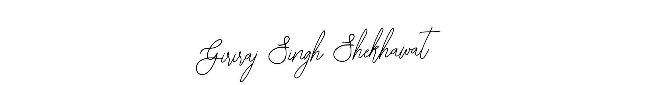 How to make Giriraj Singh Shekhawat signature? Bearetta-2O07w is a professional autograph style. Create handwritten signature for Giriraj Singh Shekhawat name. Giriraj Singh Shekhawat signature style 12 images and pictures png