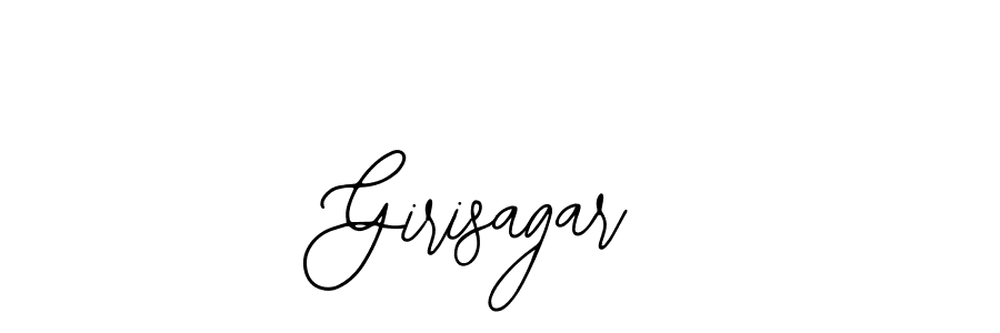 The best way (Bearetta-2O07w) to make a short signature is to pick only two or three words in your name. The name Girisagar include a total of six letters. For converting this name. Girisagar signature style 12 images and pictures png