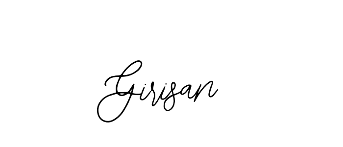 How to Draw Girisan signature style? Bearetta-2O07w is a latest design signature styles for name Girisan. Girisan signature style 12 images and pictures png