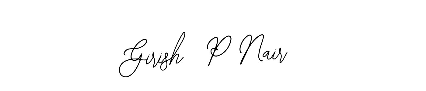 Check out images of Autograph of Girish  P Nair name. Actor Girish  P Nair Signature Style. Bearetta-2O07w is a professional sign style online. Girish  P Nair signature style 12 images and pictures png