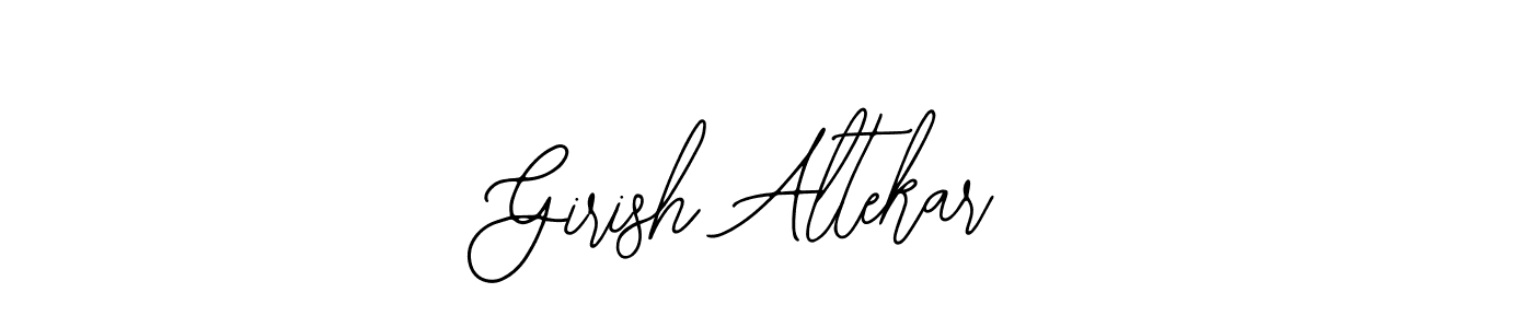 Make a beautiful signature design for name Girish Altekar. With this signature (Bearetta-2O07w) style, you can create a handwritten signature for free. Girish Altekar signature style 12 images and pictures png