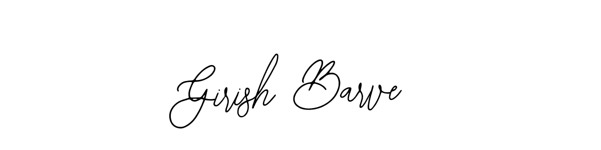 How to Draw Girish Barve signature style? Bearetta-2O07w is a latest design signature styles for name Girish Barve. Girish Barve signature style 12 images and pictures png