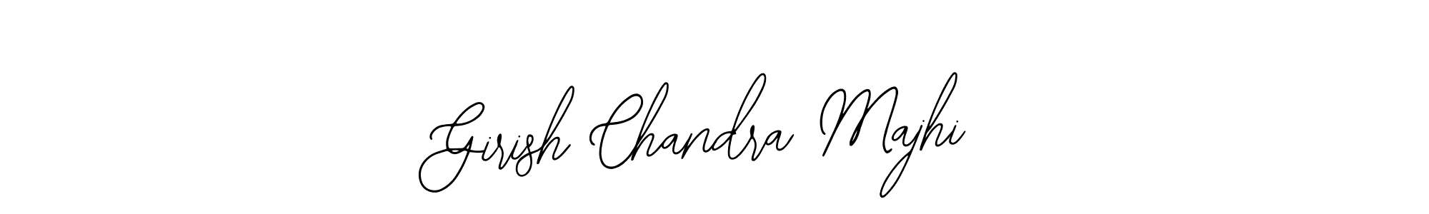 How to Draw Girish Chandra Majhi signature style? Bearetta-2O07w is a latest design signature styles for name Girish Chandra Majhi. Girish Chandra Majhi signature style 12 images and pictures png