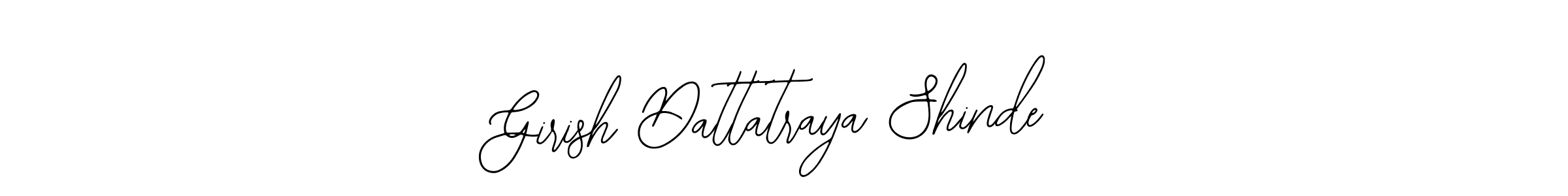 Also we have Girish Dattatraya Shinde name is the best signature style. Create professional handwritten signature collection using Bearetta-2O07w autograph style. Girish Dattatraya Shinde signature style 12 images and pictures png