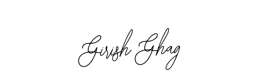 Make a beautiful signature design for name Girish Ghag. Use this online signature maker to create a handwritten signature for free. Girish Ghag signature style 12 images and pictures png