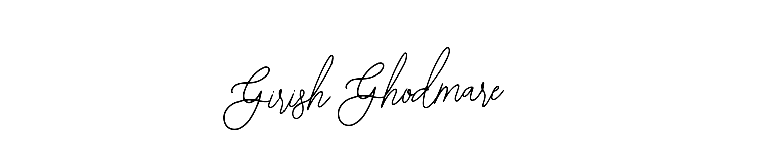 Create a beautiful signature design for name Girish Ghodmare. With this signature (Bearetta-2O07w) fonts, you can make a handwritten signature for free. Girish Ghodmare signature style 12 images and pictures png