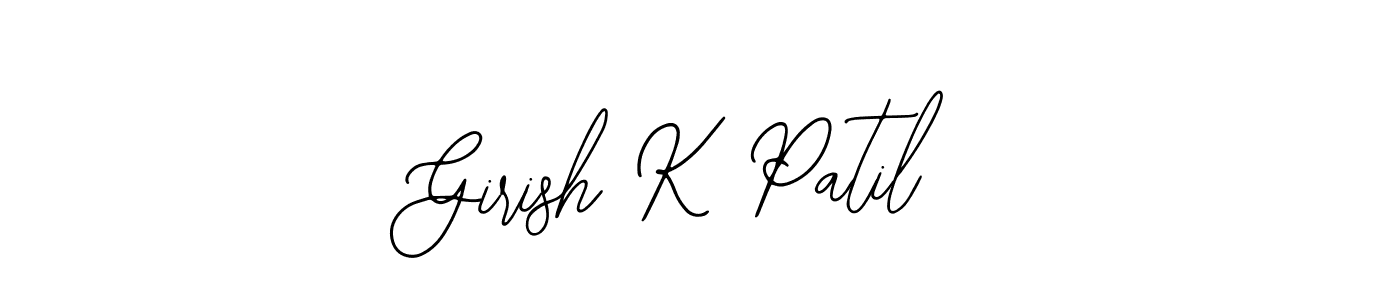 Once you've used our free online signature maker to create your best signature Bearetta-2O07w style, it's time to enjoy all of the benefits that Girish K Patil name signing documents. Girish K Patil signature style 12 images and pictures png