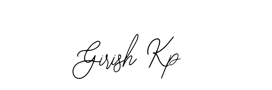 Create a beautiful signature design for name Girish Kp. With this signature (Bearetta-2O07w) fonts, you can make a handwritten signature for free. Girish Kp signature style 12 images and pictures png