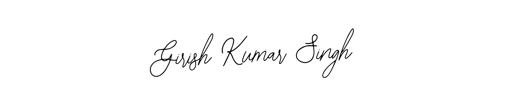 Create a beautiful signature design for name Girish Kumar Singh. With this signature (Bearetta-2O07w) fonts, you can make a handwritten signature for free. Girish Kumar Singh signature style 12 images and pictures png