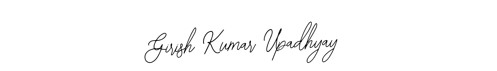 Create a beautiful signature design for name Girish Kumar Upadhyay. With this signature (Bearetta-2O07w) fonts, you can make a handwritten signature for free. Girish Kumar Upadhyay signature style 12 images and pictures png