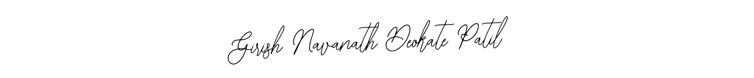 Make a beautiful signature design for name Girish Navanath Deokate Patil. With this signature (Bearetta-2O07w) style, you can create a handwritten signature for free. Girish Navanath Deokate Patil signature style 12 images and pictures png