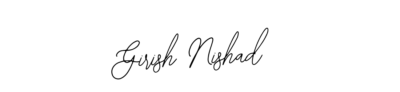 Here are the top 10 professional signature styles for the name Girish Nishad. These are the best autograph styles you can use for your name. Girish Nishad signature style 12 images and pictures png