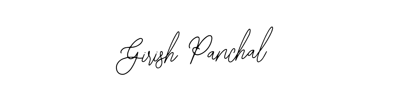 Also You can easily find your signature by using the search form. We will create Girish Panchal name handwritten signature images for you free of cost using Bearetta-2O07w sign style. Girish Panchal signature style 12 images and pictures png