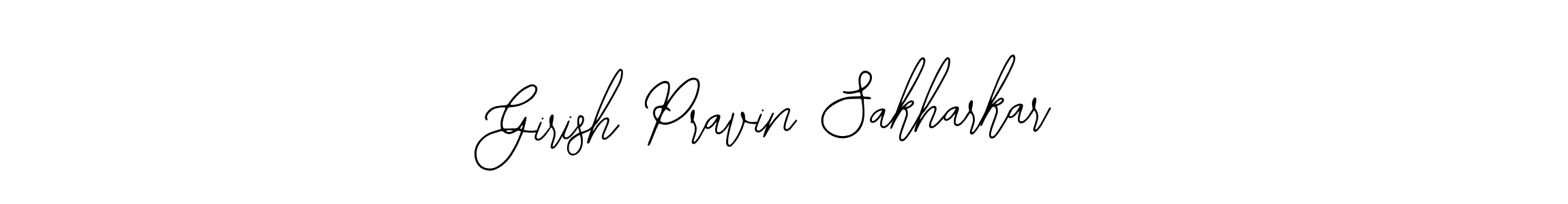 Make a beautiful signature design for name Girish Pravin Sakharkar. Use this online signature maker to create a handwritten signature for free. Girish Pravin Sakharkar signature style 12 images and pictures png