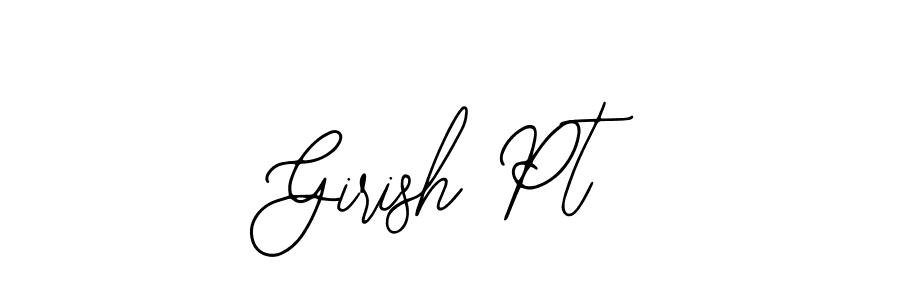 See photos of Girish Pt official signature by Spectra . Check more albums & portfolios. Read reviews & check more about Bearetta-2O07w font. Girish Pt signature style 12 images and pictures png