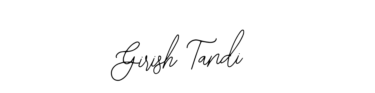 Make a beautiful signature design for name Girish Tandi. With this signature (Bearetta-2O07w) style, you can create a handwritten signature for free. Girish Tandi signature style 12 images and pictures png
