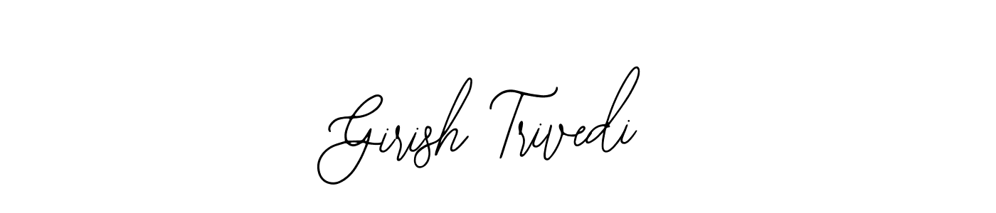 You can use this online signature creator to create a handwritten signature for the name Girish Trivedi. This is the best online autograph maker. Girish Trivedi signature style 12 images and pictures png