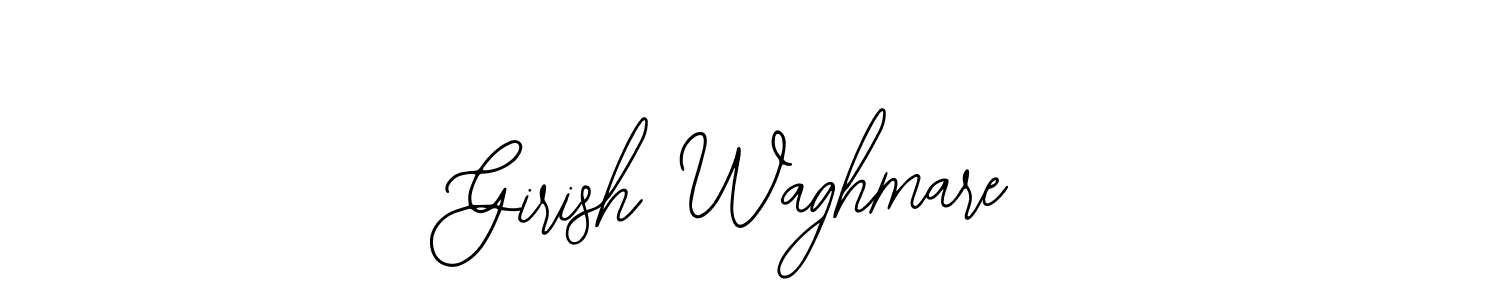 if you are searching for the best signature style for your name Girish Waghmare. so please give up your signature search. here we have designed multiple signature styles  using Bearetta-2O07w. Girish Waghmare signature style 12 images and pictures png