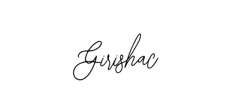 Create a beautiful signature design for name Girishac. With this signature (Bearetta-2O07w) fonts, you can make a handwritten signature for free. Girishac signature style 12 images and pictures png