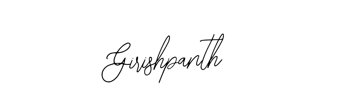 Also You can easily find your signature by using the search form. We will create Girishpanth name handwritten signature images for you free of cost using Bearetta-2O07w sign style. Girishpanth signature style 12 images and pictures png