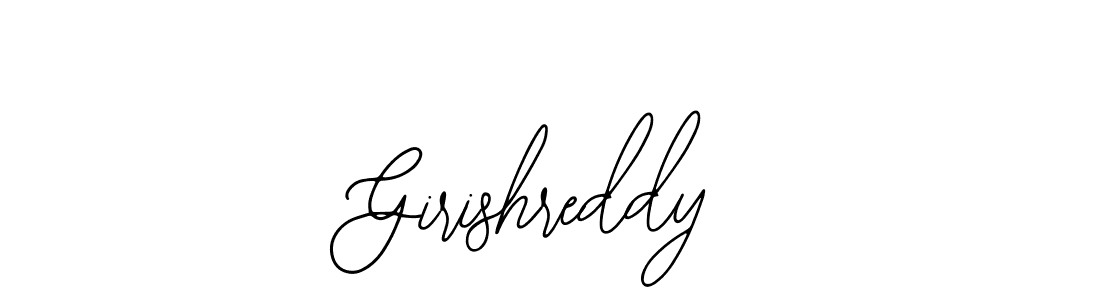 Make a beautiful signature design for name Girishreddy. Use this online signature maker to create a handwritten signature for free. Girishreddy signature style 12 images and pictures png
