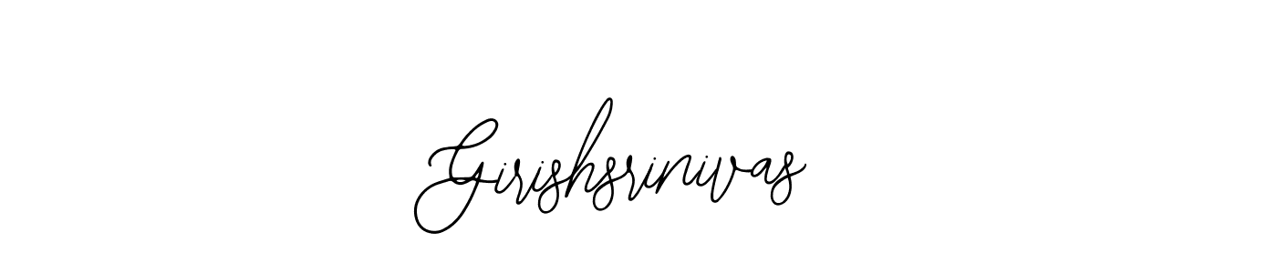 Best and Professional Signature Style for Girishsrinivas. Bearetta-2O07w Best Signature Style Collection. Girishsrinivas signature style 12 images and pictures png