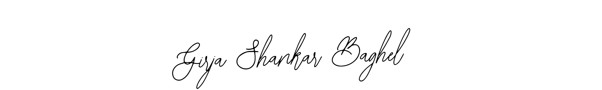 Create a beautiful signature design for name Girja Shankar Baghel. With this signature (Bearetta-2O07w) fonts, you can make a handwritten signature for free. Girja Shankar Baghel signature style 12 images and pictures png