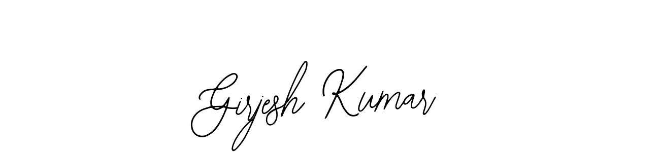 if you are searching for the best signature style for your name Girjesh Kumar. so please give up your signature search. here we have designed multiple signature styles  using Bearetta-2O07w. Girjesh Kumar signature style 12 images and pictures png