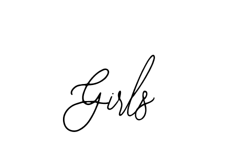 How to make Girls name signature. Use Bearetta-2O07w style for creating short signs online. This is the latest handwritten sign. Girls signature style 12 images and pictures png