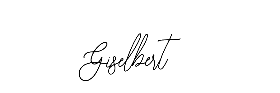 The best way (Bearetta-2O07w) to make a short signature is to pick only two or three words in your name. The name Giselbert include a total of six letters. For converting this name. Giselbert signature style 12 images and pictures png