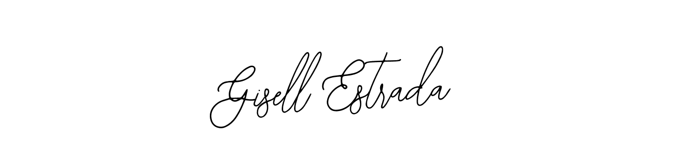 How to make Gisell Estrada signature? Bearetta-2O07w is a professional autograph style. Create handwritten signature for Gisell Estrada name. Gisell Estrada signature style 12 images and pictures png