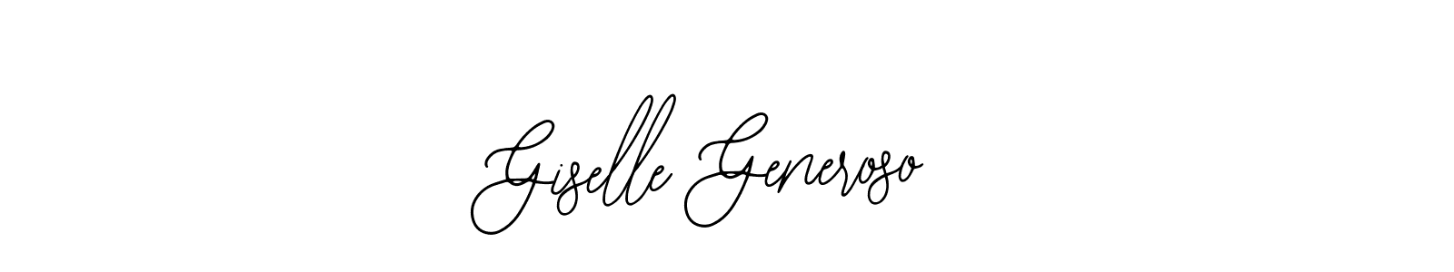 Design your own signature with our free online signature maker. With this signature software, you can create a handwritten (Bearetta-2O07w) signature for name Giselle Generoso. Giselle Generoso signature style 12 images and pictures png