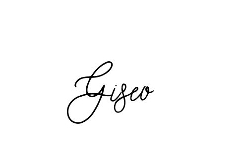 How to make Giseo signature? Bearetta-2O07w is a professional autograph style. Create handwritten signature for Giseo name. Giseo signature style 12 images and pictures png