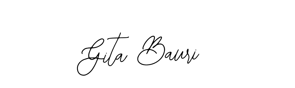 Here are the top 10 professional signature styles for the name Gita Bauri. These are the best autograph styles you can use for your name. Gita Bauri signature style 12 images and pictures png