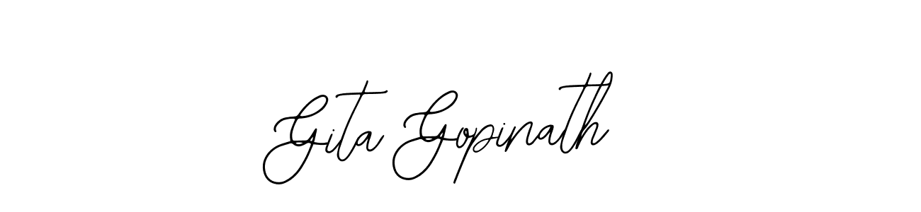 Create a beautiful signature design for name Gita Gopinath. With this signature (Bearetta-2O07w) fonts, you can make a handwritten signature for free. Gita Gopinath signature style 12 images and pictures png