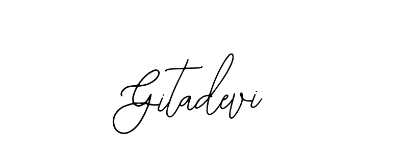 if you are searching for the best signature style for your name Gitadevi. so please give up your signature search. here we have designed multiple signature styles  using Bearetta-2O07w. Gitadevi signature style 12 images and pictures png