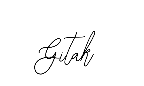Once you've used our free online signature maker to create your best signature Bearetta-2O07w style, it's time to enjoy all of the benefits that Gitak name signing documents. Gitak signature style 12 images and pictures png