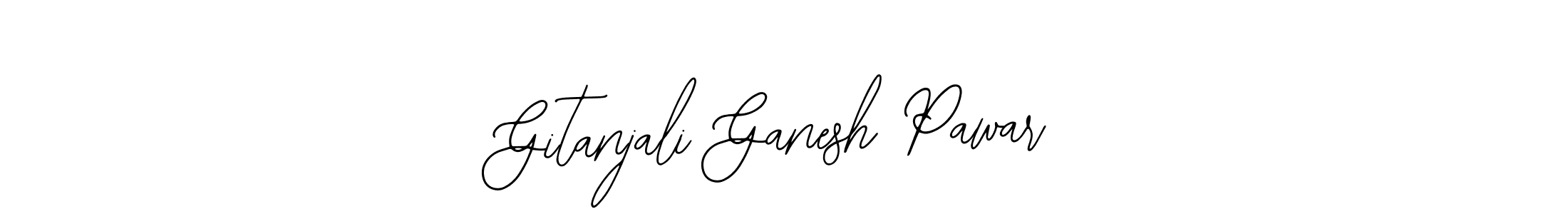 Use a signature maker to create a handwritten signature online. With this signature software, you can design (Bearetta-2O07w) your own signature for name Gitanjali Ganesh Pawar. Gitanjali Ganesh Pawar signature style 12 images and pictures png