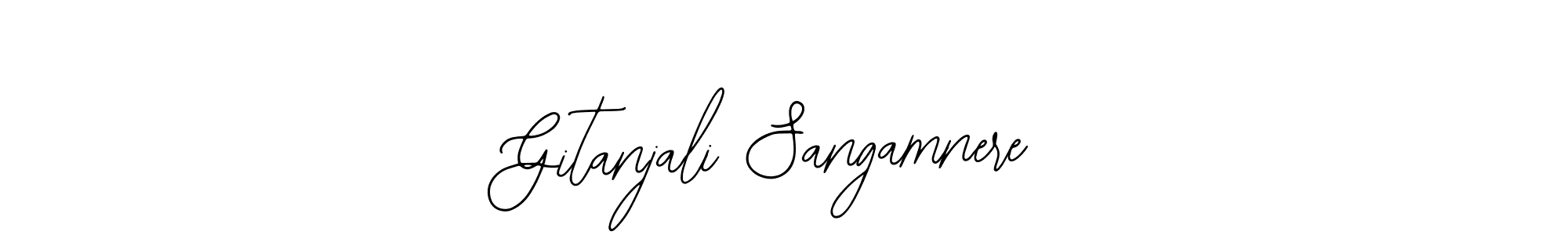 Also we have Gitanjali Sangamnere name is the best signature style. Create professional handwritten signature collection using Bearetta-2O07w autograph style. Gitanjali Sangamnere signature style 12 images and pictures png