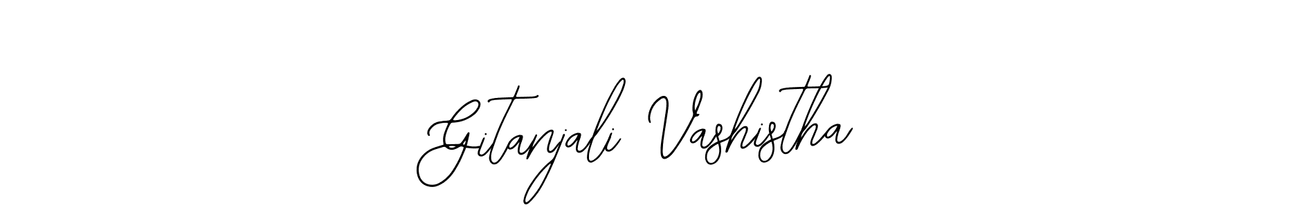 It looks lik you need a new signature style for name Gitanjali Vashistha. Design unique handwritten (Bearetta-2O07w) signature with our free signature maker in just a few clicks. Gitanjali Vashistha signature style 12 images and pictures png