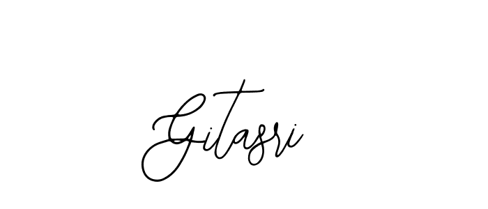 Also You can easily find your signature by using the search form. We will create Gitasri name handwritten signature images for you free of cost using Bearetta-2O07w sign style. Gitasri signature style 12 images and pictures png