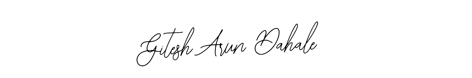 Once you've used our free online signature maker to create your best signature Bearetta-2O07w style, it's time to enjoy all of the benefits that Gitesh Arun Dahale name signing documents. Gitesh Arun Dahale signature style 12 images and pictures png