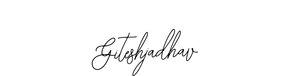 Create a beautiful signature design for name Giteshjadhav. With this signature (Bearetta-2O07w) fonts, you can make a handwritten signature for free. Giteshjadhav signature style 12 images and pictures png