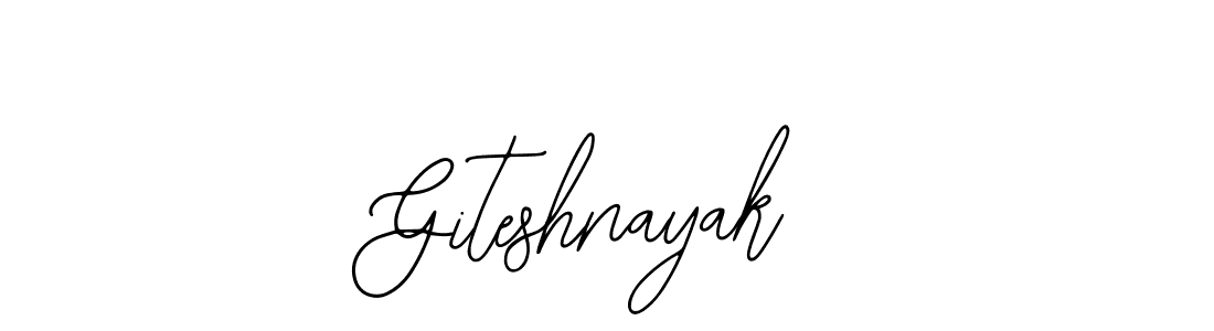 Similarly Bearetta-2O07w is the best handwritten signature design. Signature creator online .You can use it as an online autograph creator for name Giteshnayak. Giteshnayak signature style 12 images and pictures png