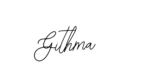 Similarly Bearetta-2O07w is the best handwritten signature design. Signature creator online .You can use it as an online autograph creator for name Githma. Githma signature style 12 images and pictures png