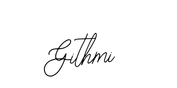 Also we have Githmi name is the best signature style. Create professional handwritten signature collection using Bearetta-2O07w autograph style. Githmi signature style 12 images and pictures png