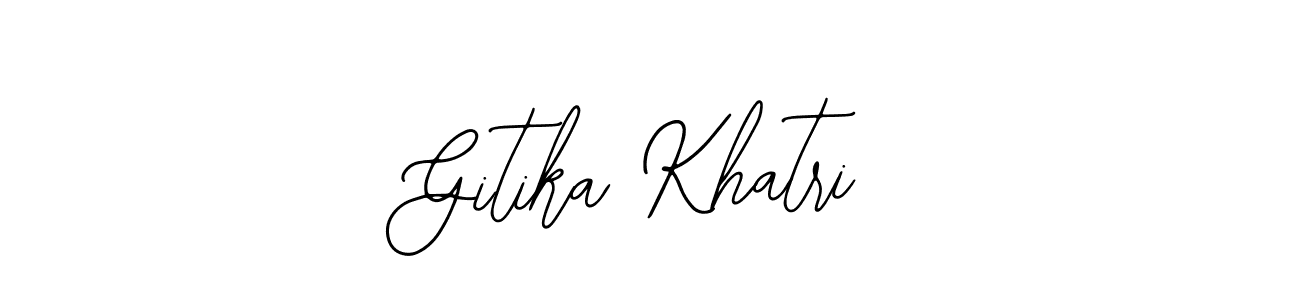 This is the best signature style for the Gitika Khatri name. Also you like these signature font (Bearetta-2O07w). Mix name signature. Gitika Khatri signature style 12 images and pictures png